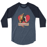 Frank 3/4 sleeve raglan shirt (adult)